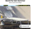CASARIA® Gartenliege Wetterfest Sonnenliege Klappbar mit Produktbild-Vorschau 2