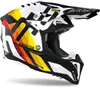 Airoh Aviator 3 Rainbow Carbon Motocross Helm Farbe: Weiß, Produktbild-Vorschau 2