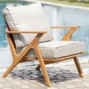riess-ambiente Wetterfester Gartenstuhl COMFORT LINE natur Produktbild-Vorschau 1