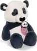 Nici-62612-Kuscheltier Love Panda mit Herztasche und Produktbild-Vorschau 1
