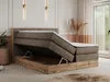 MKS MEBLE King Boxspringbett 200x200 mit Bettkasten Eiche, Produktbild-Vorschau 2