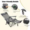 GOPLUS 2 in 1 Campingstuhl faltbar, Angelstuhl mit Produktbild-Vorschau 4