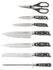 Klarstein Messerblock mit Messer, 8-Teiliges Messer-Set mit Produktbild-Vorschau 2