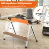 COSTWAY 2 pílové kone skladacie s rukoväťou, pracovné Náhľad obrázku produktu 5