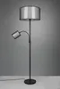 Stojací lampa Trio Burton E27/E14 dvojitá ⌀45cm černá matná Náhled obrázku produktu 9