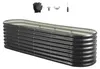 VEVOR Hochbeet aus Metall, 240 x 60 x 56 cm, verzinkter Produktbild-Vorschau 9