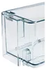 Close-up of a clear plastic drawer or container. Produktbild-Vorschau