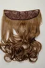 WIG ME UP Haarverlängerung 5 Clips lockig hellbraun Produktbild-Vorschau 2