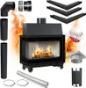 Luftkamineinsatz KRATKI SIMPLE Links 6kW Eco Rekuperation Produktbild-Vorschau 1