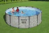 Steel Pro MAX Rahmenpool 427x122 Steinimitat 14FT BESTWAY Produktbild-Vorschau 12