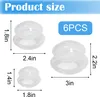 Silikonové baňky, 6 kusů, vhodné pro většinu částí těla, Náhled obrázku produktu 5