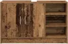 vidaXL Badezimmerschrank Altholz 90 x 29 x 55 cm Produktbild-Vorschau 6