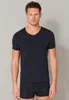 Schiesser Herren T-shirt V-Ausschnitt Gr. 7  blauschwarz Produktbild-Vorschau 2