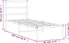 VidaXL 355356, Černá, 85 cm, 2,07 m, 90 cm, 800 x 2000 mm, Náhled obrázku produktu 8