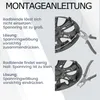 Radkappen 16 Zoll schwarz für Stahlfelgen - Deltanos Produktbild-Vorschau 9