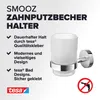 Zahnputzbecher Tesa SMOOZ chrom glänzend 40631-00000-00 Produktbild-Vorschau 7
