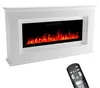 Glow Fire Elektrokamin 'Rhea' 127 | LED Standkamin in weiß Produktbild-Vorschau 2