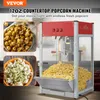 VEVOR Popcornmaschine Popcornautomat Popcorngerät 1440 W Produktbild-Vorschau 2