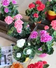 Mica Decorations Geranien Kunstpflanze im Blumentopf Stan - Produktbild-Vorschau 6