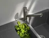 A close-up view of a kitchen sink faucet with a bunch of mint leaves in the sink. Anteprima dell’immagine prodotto