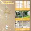 2 Stück Lotus Sonnenfänger Kristall Fensterdeko Prisma Glas Produktbild-Vorschau 4