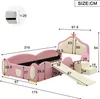 Flieks Kinderbett 90x200cm mit Rutsche und Treppe, Produktbild-Vorschau 5