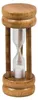METALTEX 585503010 Sanduhr für 3 Minuten, Gummibaum/Glas Produktbild-Vorschau 3