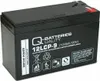 Q-Batteries 12LCP-9 / 12V - 9Ah F1 Blei Akku Zyklentyp AGM Produktbild-Vorschau 1