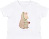 Mr. & Mrs. Panda Babyshirt Bär Arzt 12. - 18. Monat - Weiß Produktbild-Vorschau 1