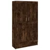 vidaXL Regál Smoked Oak 82,5x30,5x150 cm odvodený výrobok z Náhľad obrázku produktu 1