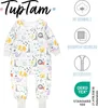 TupTam Baby Schlafsack mit Füßen und Ärmel  e Materialien Produktbild-Vorschau 2