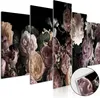 BLUMEN PÄONIEN ROSEN Acrylglasbild Modern Wandbild Glasbild Produktbild-Vorschau 2