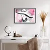 Gerahmtes Poster - Schwarzer Rahmen - Frau Abstraktion - Produktbild-Vorschau 6