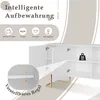 okwish Komody Moderní 3-dveřová komoda se nastavitelnými Náhled obrázku produktu 7