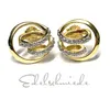 Ohrstecker 333/- Gelbgold poliert Zirkonia einfarbig modern Produktbild-Vorschau 2