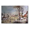 Bilder Pieter Bruegel Winterlandschaft 120x80 cm Vlies Produktbild-Vorschau 2