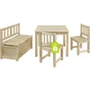 BOMI® Ensemble table et chaises pour enfants en bois massif Voir les images du produit 1