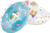 Three inflatable swim rings with different patterns. Anteprima dell’immagine prodotto