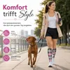 5 Paar Damen & Herren Kompressionsstrümpfe Bunt A0521, Alle Produktbild-Vorschau 4