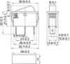 Wippenschalter, 15A 250VAC 3 Pin, Geräteschalter, Grüne Produktbild-Vorschau 2