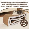 PetRhein Kratzbrett Katze XXL Set 86+75cm - Zwei-in-Eins Produktbild-Vorschau 4