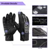 ROCKBROS Winter Fahrradhandschuhe Winddicht Touchscreen Produktbild-Vorschau 2