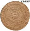 Tappeto in iuta Surat Round Tessuto a mano in fibre Anteprima dell’immagine prodotto 6
