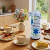 Airpot  Pumpkanne 1,9l Designdekor Flowers EUROHOME® Produktbild-Vorschau 4