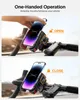 Support pour smartphone en aluminium sur guidon de vélo Voir les images du produit 3