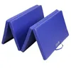 Turnmatte Weichbodenmatte klappbar Blau 200 x 100 x 5 cm Produktbild-Vorschau 1