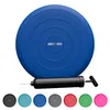 GORILLA SPORTS® Ballsitzkissen - Blau, inkl. Pumpe, 33cm Produktbild-Vorschau 1