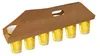 Tragetabletts, Pappe "pure" 12 cm x 9,5 cm x 62 cm braun Produktbild-Vorschau 4