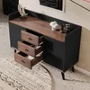 Buffet Fortuna Lai avec trois tiroirs et salon - Buffet Voir les images du produit 3