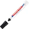 A white marker with a black cap is shown against a white background. Produktbild-Vorschau